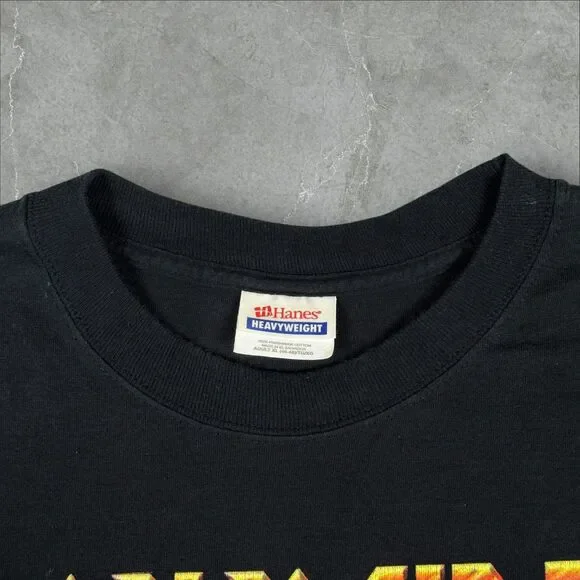 VTG Y2K Iron Maiden Edward the Great Give Me Ed Til Im Dead World Tour 2003 -XL - Picture 5 of 7